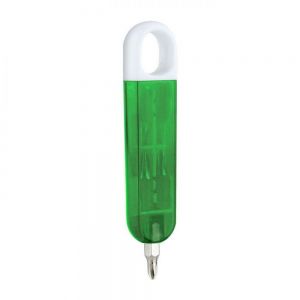 DESARMADOR 4 PUNTAS AZUER personalizada